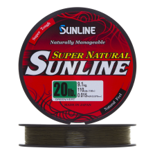 Леска монофильная Sunline Super Natural #5,0 0,370мм 100м (green)
