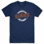 Футболка Simms Wader MT T-Shirt L Navy Heather