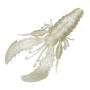 Приманка силиконовая Westin CreCraw Creaturebait 8,5см 5шт #Glow White