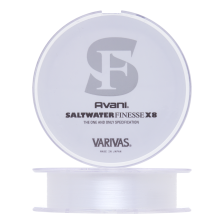 Шнур плетеный Varivas Avani Saltwater Finesse PE X8 #0,4 0,104мм 150м (crystal white)