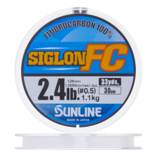 Флюорокарбон Sunline Siglon FC 2020 #0,5 0,128мм 30м (clear)