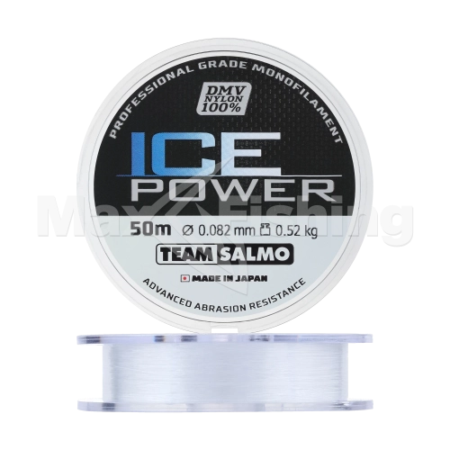Леска монофильная Team Salmo Ice Power 0,082мм 50м (clear)