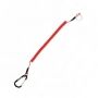 Страховочный тросик Kahara KJ Strong Lanyard 25-90см Red