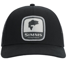 Кепка Simms Double Haul Icon Trucker Bass Black