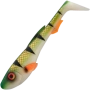 Приманка силиконовая Abu Garcia Beast Paddle Tail 17см #Redfin Perch