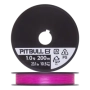 Шнур плетеный Shimano Pitbull 8+ #1,0 0,165мм 200м (tracer pink)