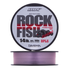 Флюорокарбон Daiwa HRF Rockfish Fluoro #3,5 0,310мм 100м (stealth pink)