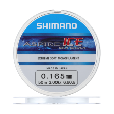 Леска монофильная Shimano Aspire Ice Silk Shock 0,165мм 50м (clear)
