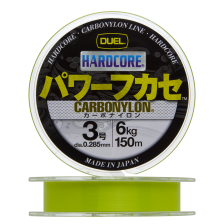 Леска монофильная Duel Hardcore Carbonylon #3 0,285мм 150м (milky green)