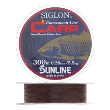 Леска монофильная Sunline Siglon Carp #2,5 0,280мм 300м (brown)