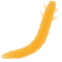 Приманка силиконовая Soorex Pro King Worm 42мм Cheese #213 Orange glow