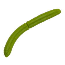 Приманка силиконовая Libra Lures Fatty D'Worm 65мм (10шт) #031 Olive