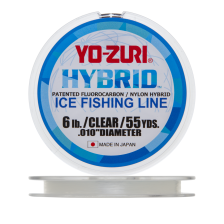 Леска монофильная Yo-Zuri Hybrid Ice 0,254мм 50м (clear)