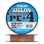 Шнур плетеный Sunline Siglon PE X4 #1,5 0,209мм 200м (multicolor)