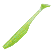 Приманка силиконовая DUO Realis Versa Shad 4" #F084 Lime Chartreuse UV