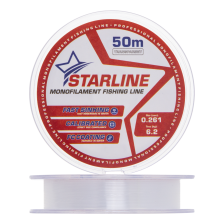 Леска монофильная IAM Starline 0,261мм 50м (transparent)