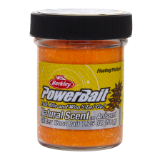 Паста форелевая Berkley Powerbait Natural Scent Glitter Trout Bait 50гр Aniseed #Fluorescent Orange