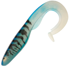 Приманка силиконовая Gator Catfish 35см #BlueSilverGlitter UV