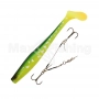 Приманка силиконовая Lucky John 3D BBS Series Kubira Swim Shad 9" + Stinger L #PG26