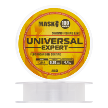 Леска монофильная Akkoi Mask Universal Expert 0,20мм 100м (clear)