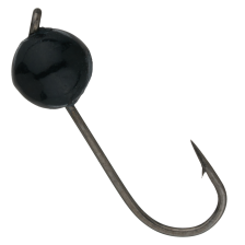 Джиг-головка вольфрамовая Crazy Fish Tungsten Jig Head 1,35гр Black