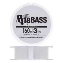 Флюорокарбон Seaguar R18 Bass 3Lb #0,8 0,148мм 160м (clear)