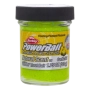 Паста форелевая Berkley PowerBait Natural Scent Glitter Trout Bait 50гр Garlic #Chartreuse