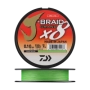 Шнур плетеный Daiwa J-Braid Grand X8E-W/SC + ножницы #0,8 0,10мм 135м (chartreuse)