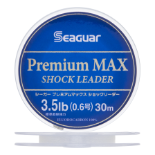 Флюорокарбон Kureha Premium MAX Shock Leader #0,6 ,128мм 30м (clear)