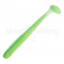 Приманка силиконовая Keitech Swing Impact 2" #EA11 Lime Chartreuse Glow