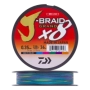 Шнур плетеный Daiwa J-Braid Grand X8E #6 0,35мм 300м (multicolor)