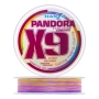 Шнур плетеный Hanzo Pandora Evolution X9 #2,5 0,26мм 200м (multicolor)