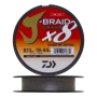 Шнур плетеный Daiwa J-Braid Grand X8 #1 0,13мм 135м (gray-light)