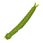 Приманка силиконовая Libra Lures Slight Worm 38мм Cheese #031 Olive