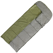 Спальный мешок Woodline Camping+ 300 хаки/серый