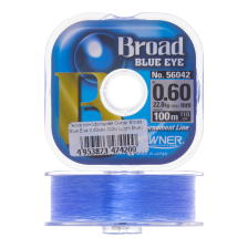 Леска монофильная Owner Broad Blue Eye 0,60мм 100м (light blue)