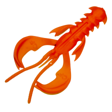 Приманка силиконовая Crazy Fish Nimble 3,2" F кальмар #15d Fire Orange