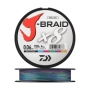Шнур плетеный Daiwa J-Braid X8E-W/SC + ножницы #0,6 0,06мм 150м (multicolor)