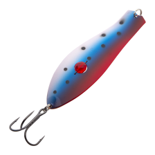 Блесна колеблющаяся Kuusamo Professor 0 44гр 130/44 (бусинка) #BL/R/BLU/W-C