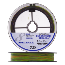 Шнур плетеный Daiwa UVF PE Saltiga DuraSensor X8 +Si2 #1,5 0,205мм 300м (multicolor)