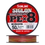 Шнур плетеный Sunline Siglon PE X8 #3,0 0,296мм 300м (multicolor)