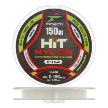 Леска монофильная Intech Hit Nylon 0,186мм 150м (clear)