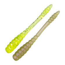 Приманка силиконовая Crazy Fish Tipsy 1,2" анис #54/67 Green Acid/Olive Pearl
