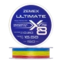 Шнур плетеный Zemex Ultimate X8 0,22мм 150м (multicolor)