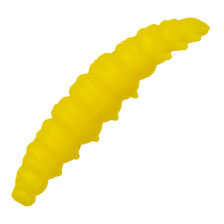 Приманка силиконовая Libra Lures Larva 35мм Cheese #007 Yellow