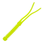 Приманка силиконовая Higashi Double tail worm 2" #Fluo Yellow