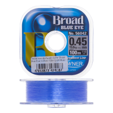 Леска монофильная Owner Broad Blue Eye 0,45мм 100м (light blue)