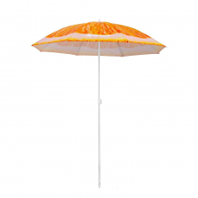 Зонт пляжный Nisus N-BU1907-180-О d1,8м с наклоном апельсин
