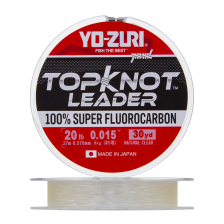 Флюорокарбон Yo-Zuri Topknot Leader Fluorocarbon 100% 0,370мм 27м (natural clear)