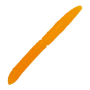 Приманка силиконовая Libra Lures Fatty D'Worm Tournament 55мм #011 Hot Orange